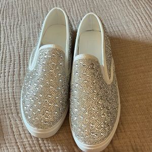 Brand new never work sparkle sneaker